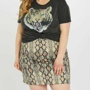 Altard State A Beautiful Soul Snakeskin Skirt